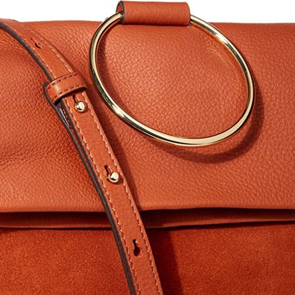 Vince Camuto Leather Backpack with Ring Detail - Kimi main image 11